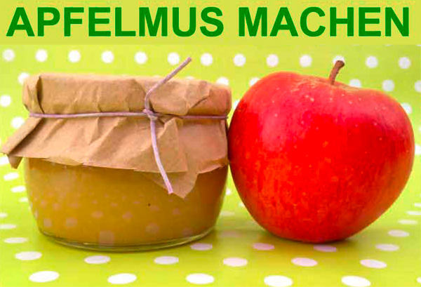 Apfelmus-machen