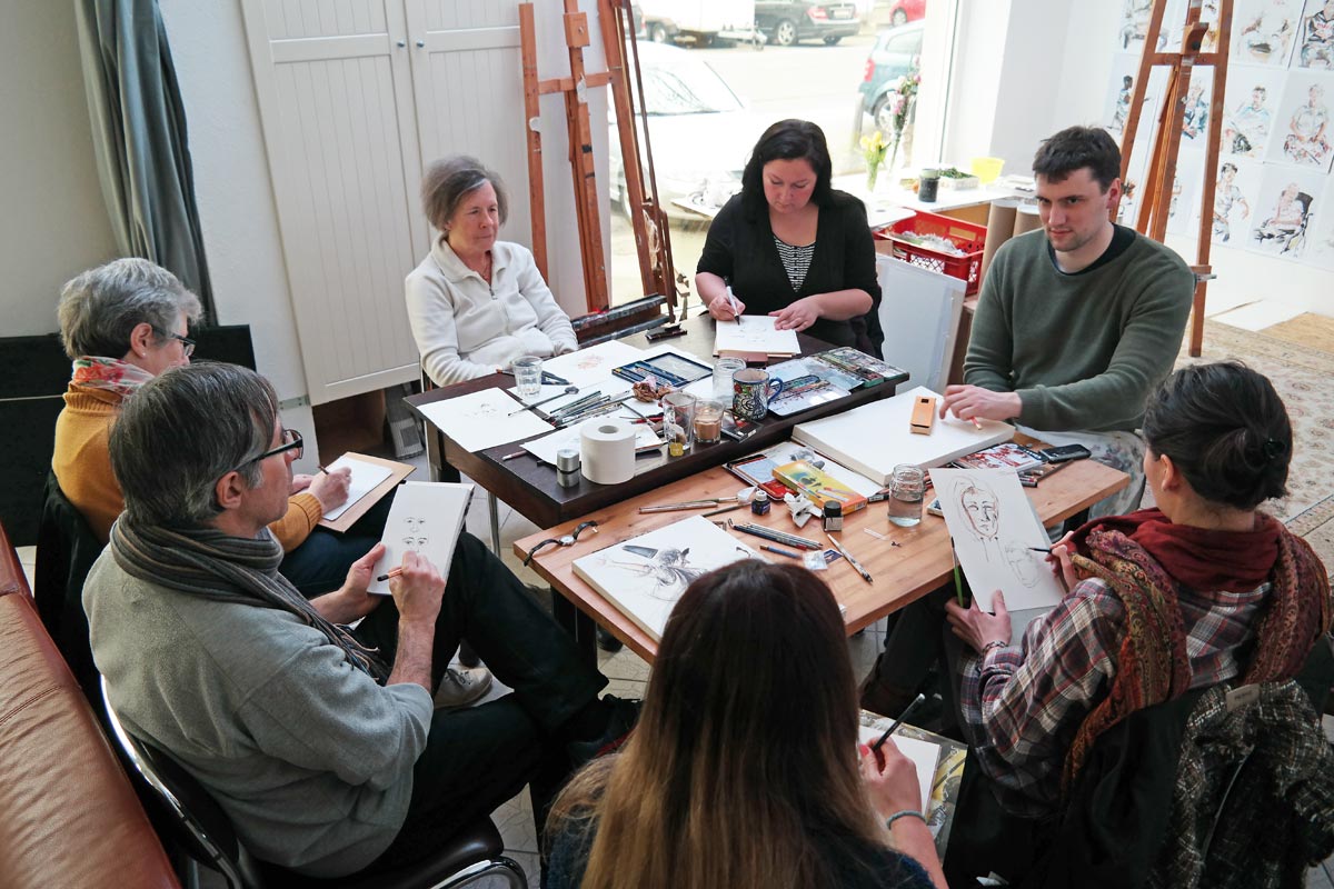 Offenes Atelier 103. Foto: Guido Meincke / Borsig11