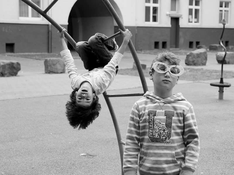 Ein Kinderspiel. Leben in der Dortmunder Nordstadt. Foto: Gabriele Wirths